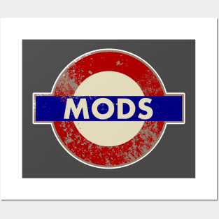 MODS METRO SIGN Posters and Art